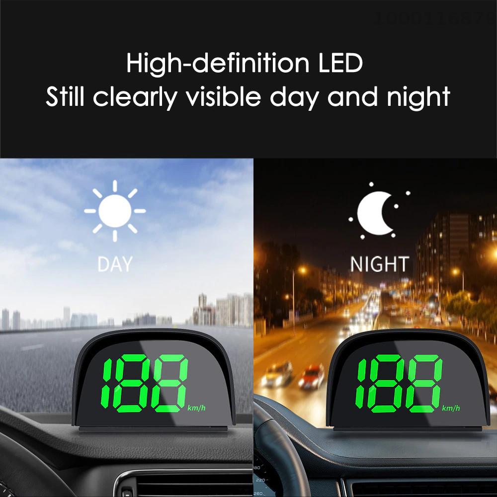 AUMOTOP Car Global Position System Speedometer Digital Display Speed Meter Car HeadUp Display