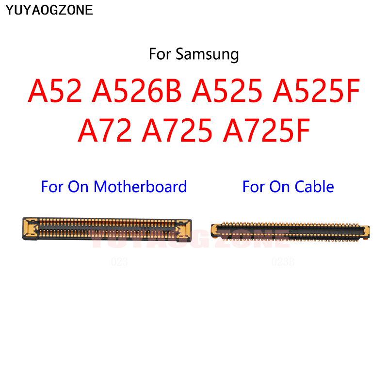 10PCS/Lot%20For%20Samsung%20A52%20A525%20A525F%20A526%20A526B%20A72%20A725%20A725F%20LCD%20Display%20Screen%20FPC%20Connector%20Port%20On%20Mainboard%20/%20Flex%20Cable%20-%20Image%203