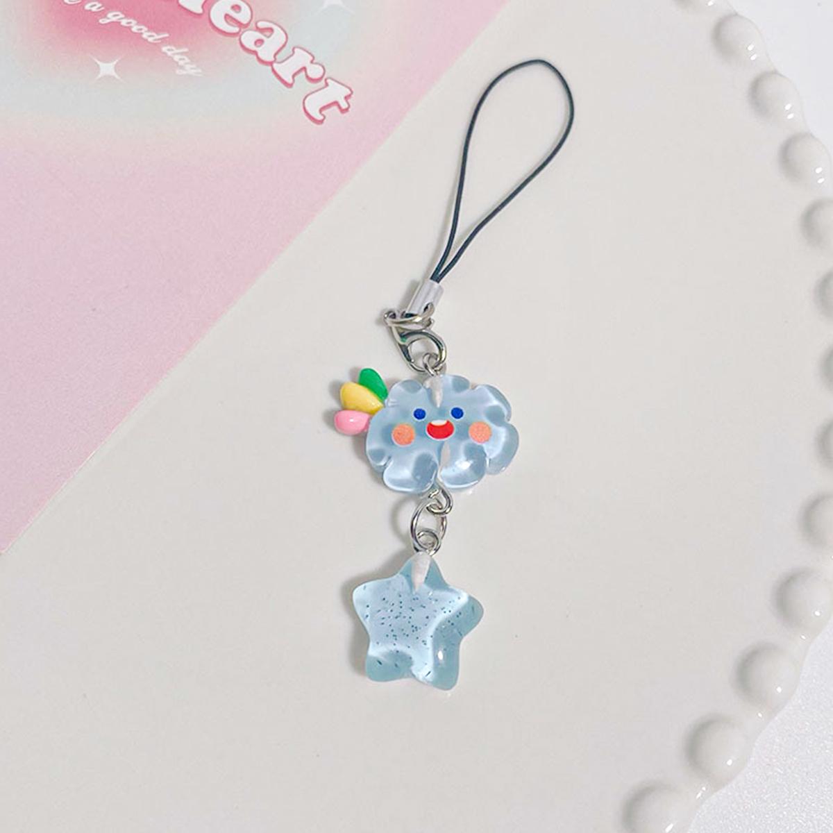 [MISS LAN]Clouds and Stars Mobile Phone Chain
