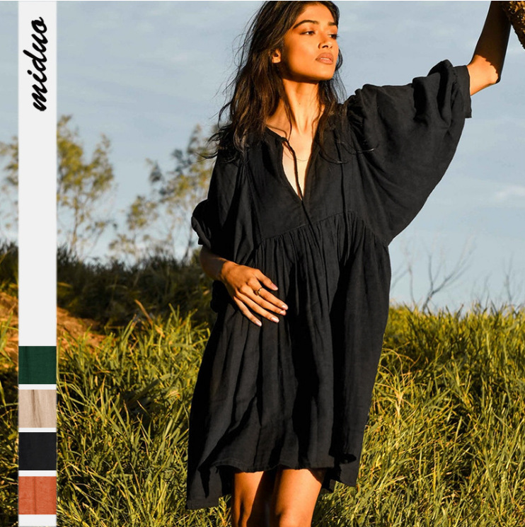 Spring and Summer Women's Loose Dress