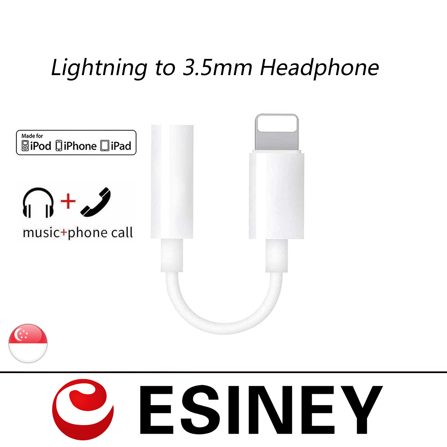 iphone headphones to 3.5 mm jack