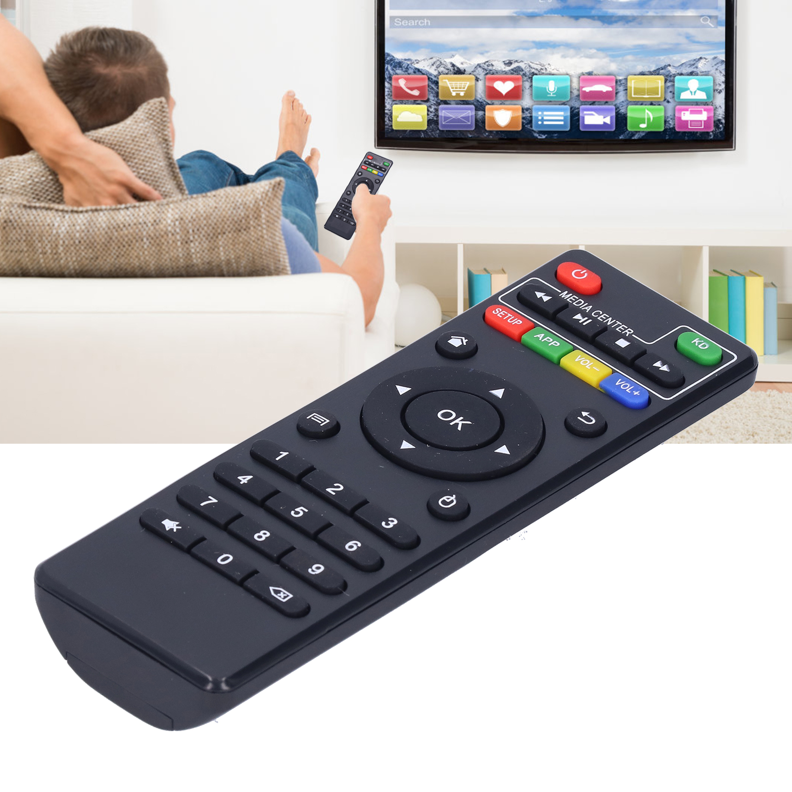 TV điều điều khiển từ xa từ xa điều khiển từ xa thay thế TV Box điều khiển từ xa cho Android X96/x96mini/x96w