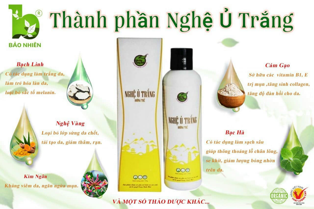 NGHỆ Ủ TRẮNG DƯỠNG THỂ
