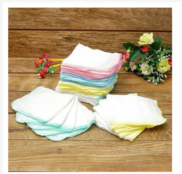 Set 10 chiếc khăn sữa 3 lớp, Khăn sữa cao cấp Kim Ngân