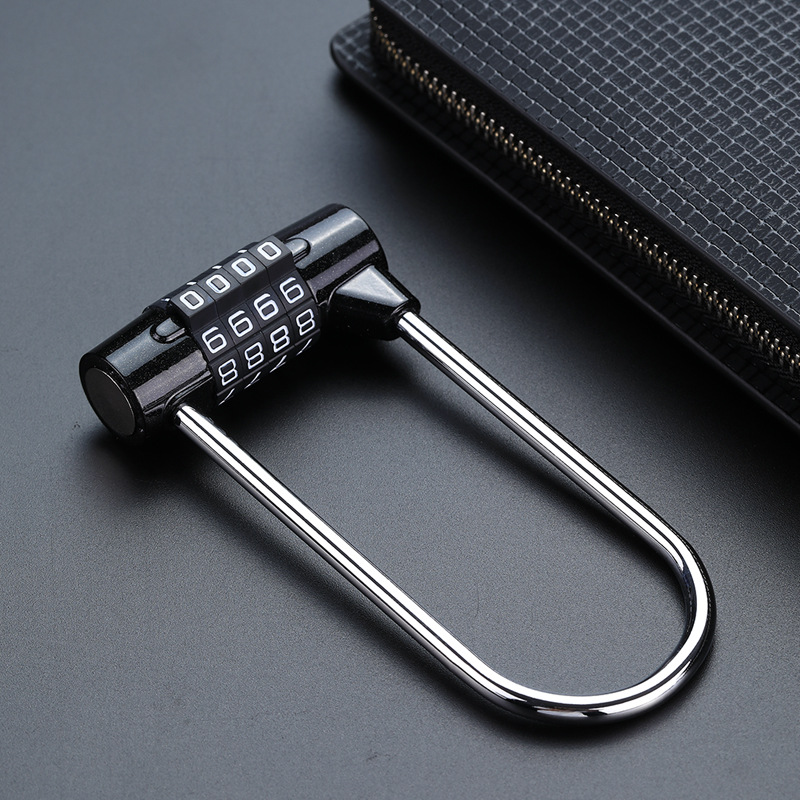 Extended lock beam U shape extended lock hook combination lock padlock password padlock