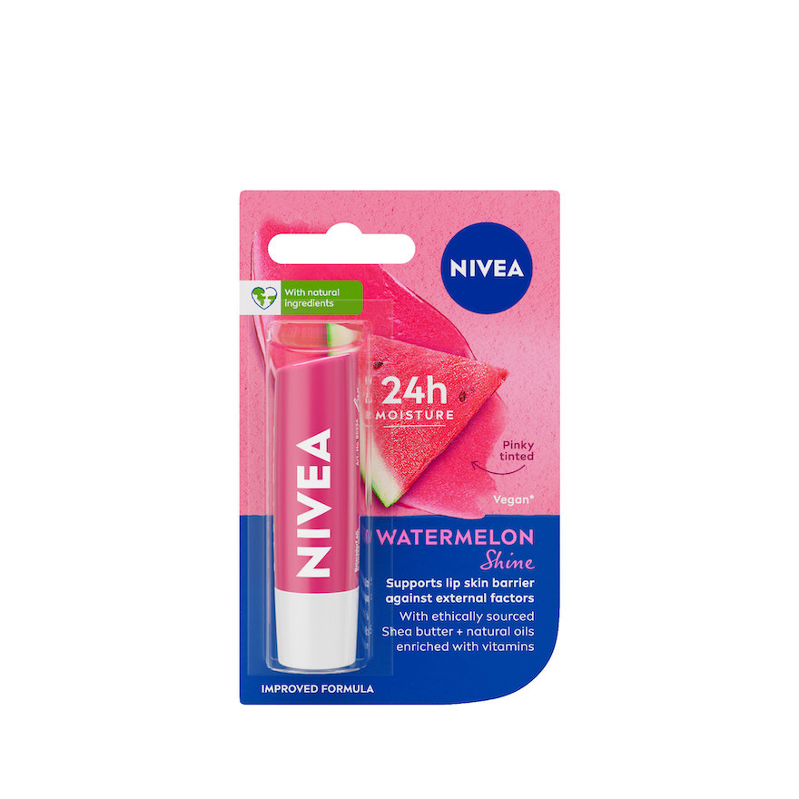 NIVEA Lip Fruity Shine Watermelon 4.8g | Lazada