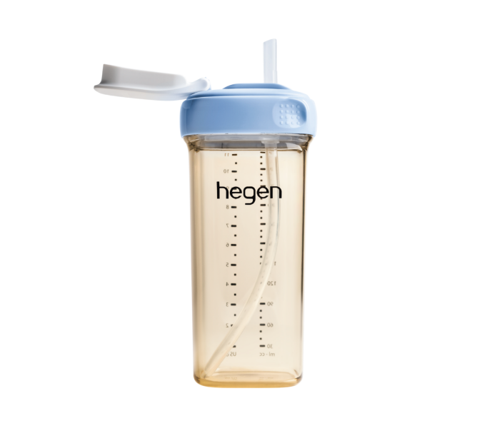 Bình tập uống ống hút Hegen chính hãng 330ml