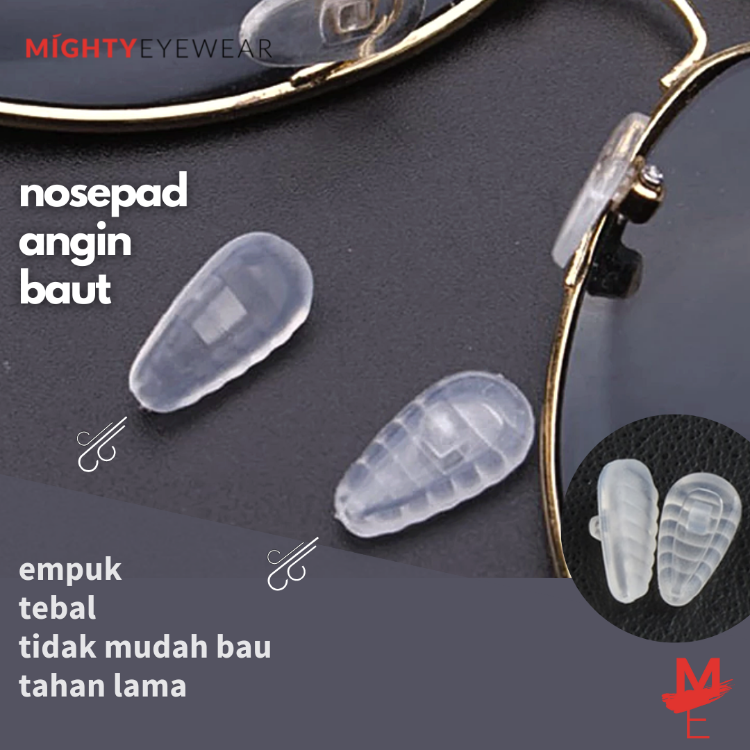 Nosepad Angin Nose Pads Air Chamber Bantalan Hidung Silikon 1 Pasang ...