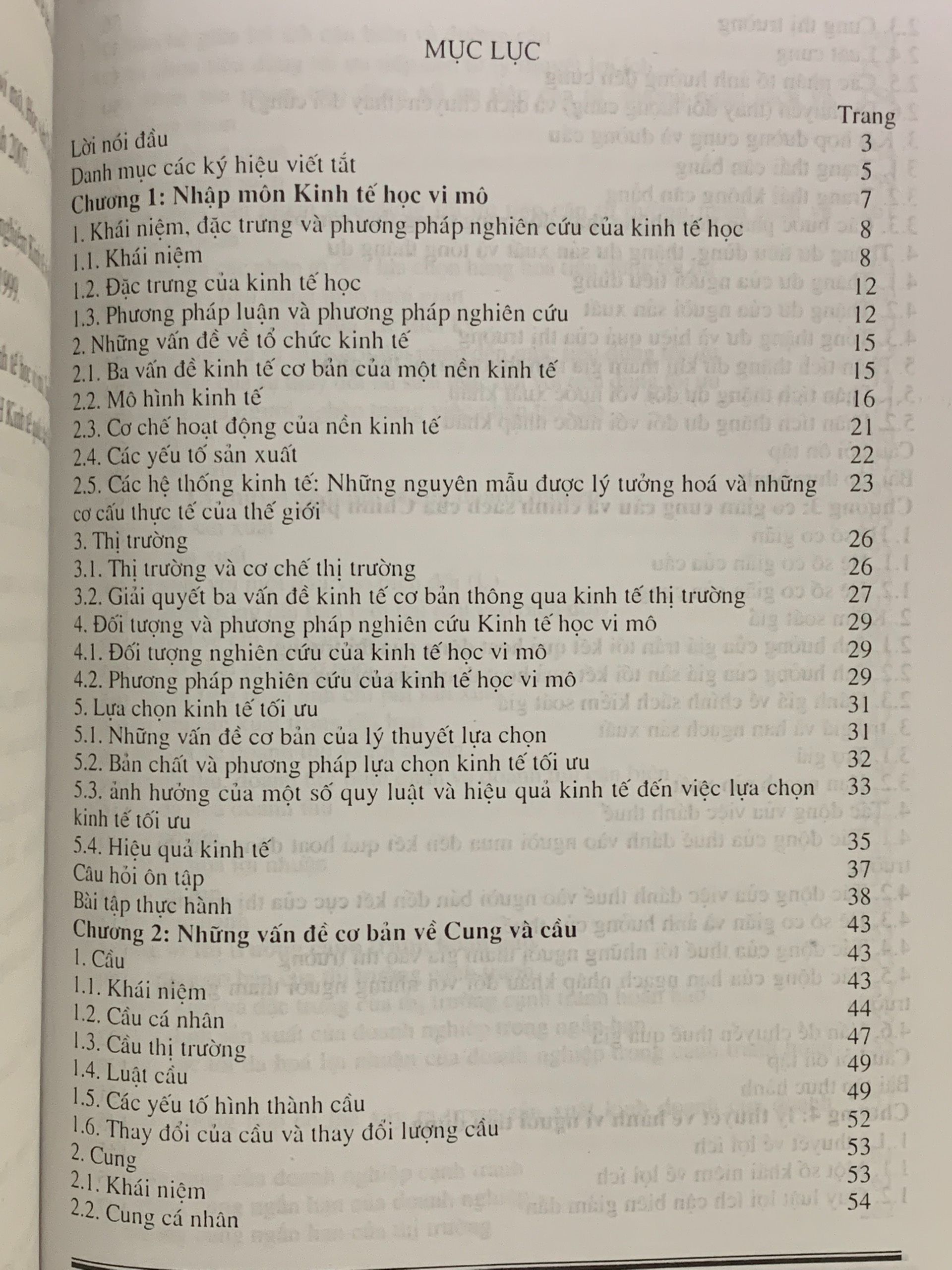 Kinh Tế Học Vi Mô ( PGS.TS. Nguyễn Văn Dần )