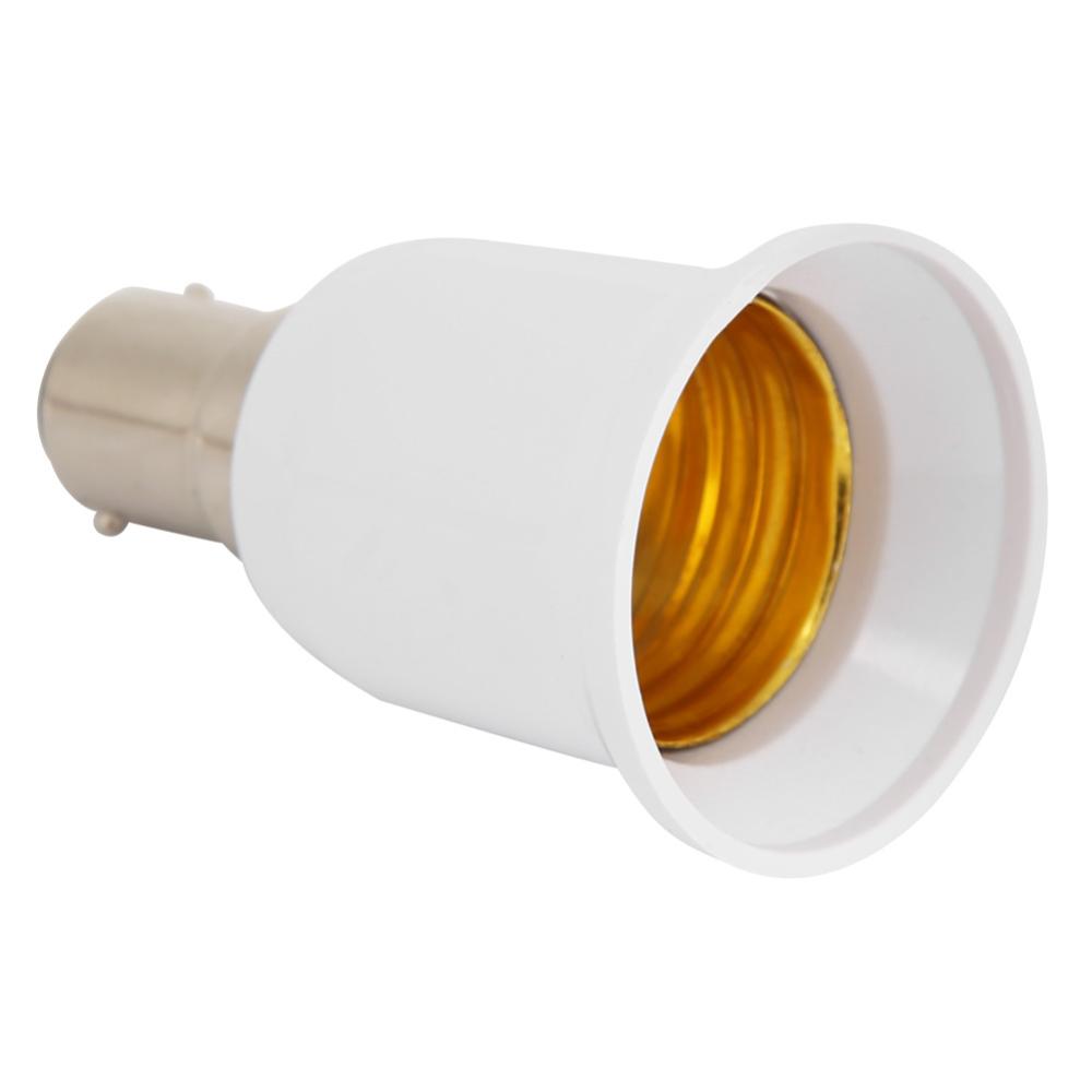 Rotary B15 to E27 Lamp Holder Adjustable LED Light Bulb Socket Base Adapter