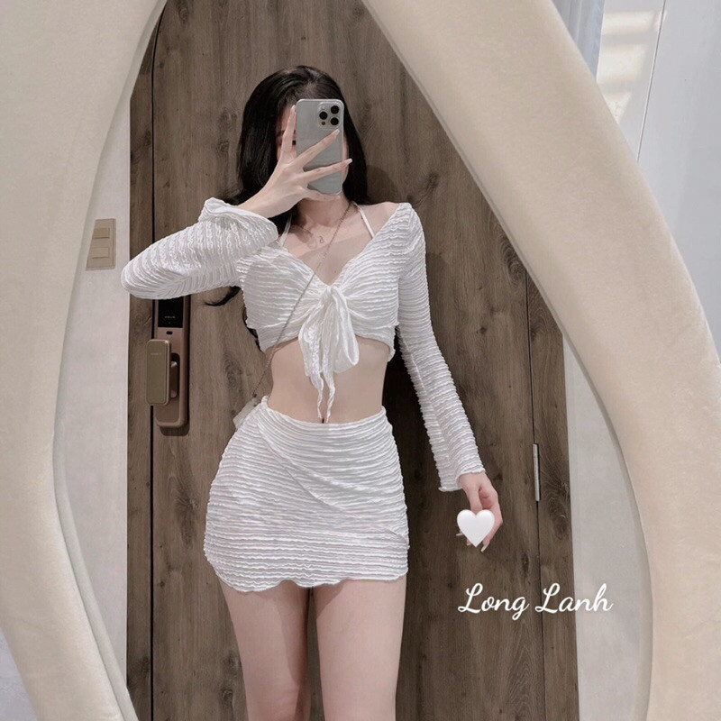 set bikini gồm 3 món