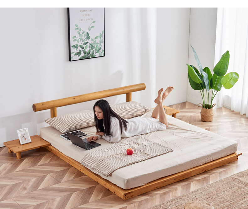 Japanese Bed Frame Designs Solid Wood Bed Platform Bed Japanese Style