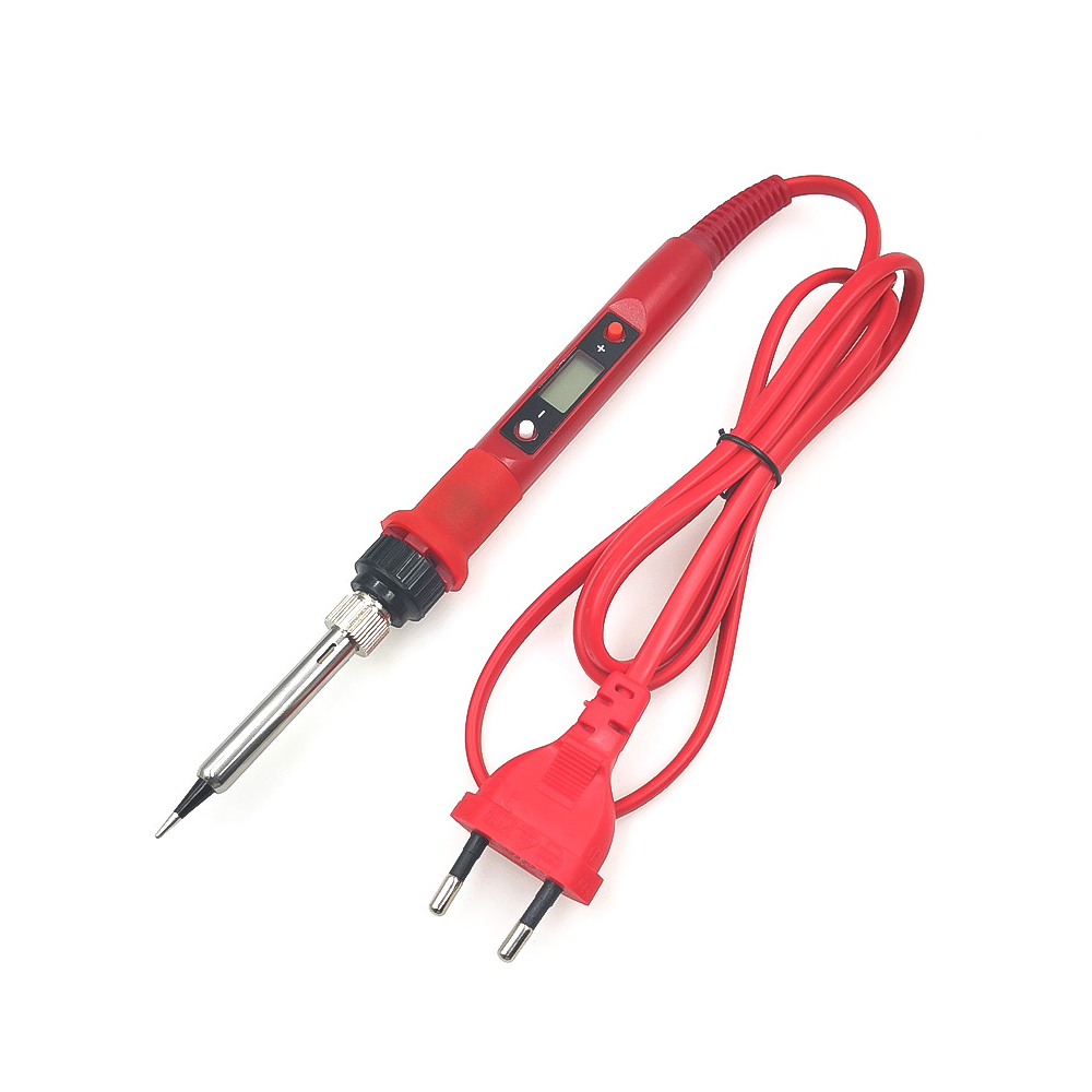 Diymore 80W Digital Display Adjustable Temperature and Constant Temperature Electric Soldering Iron Set, Internal Heating Electric Soldering Pen, US/EU Plug