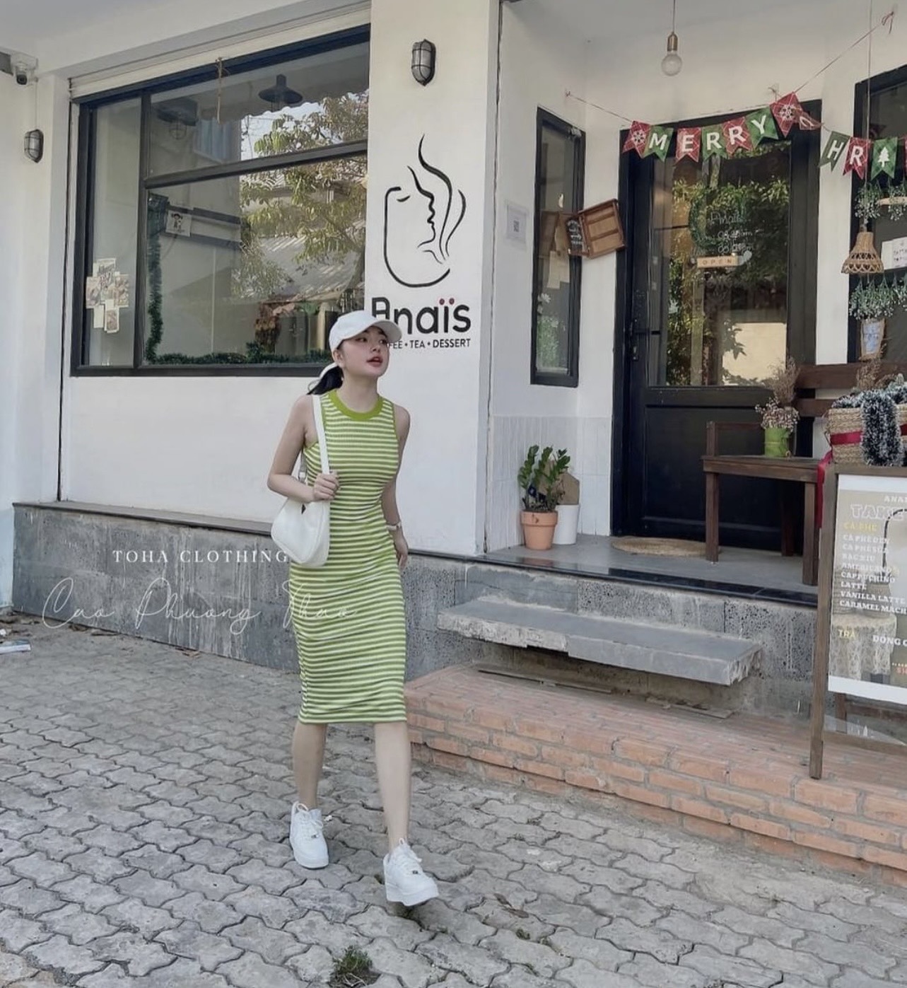 Đầm nữ váy nữ body kẻ sọc 2 màu