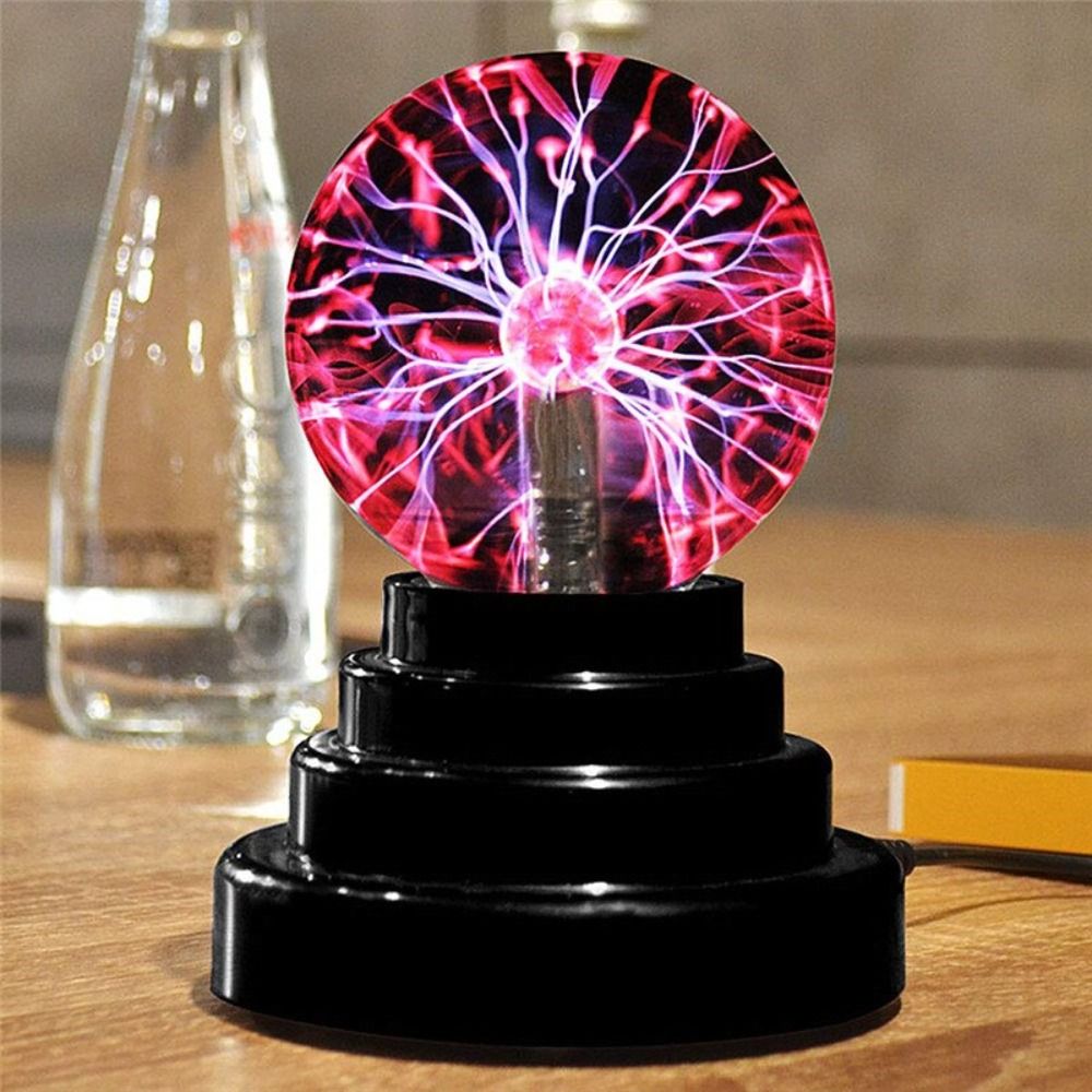MUNG Cảm ứng Đèn quả cầu Plasma Ma Thuật Nhạy cảm Điều khiển âm thanh Đèn Plasma thủy tinh Sáng Tạo LED Đèn ngủ