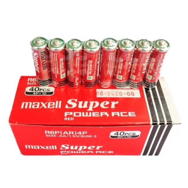 HCM Hộp 40 viên Pin Maxcell AA/1.5V