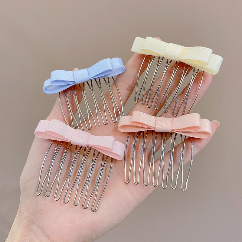 Lược Cài Tóc Mái Và Tóc Gãy Phong Cách Hàn Quốc