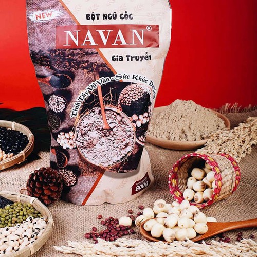 Bột Ngũ Cốc Navan Dinh Dưỡng Gói 800g