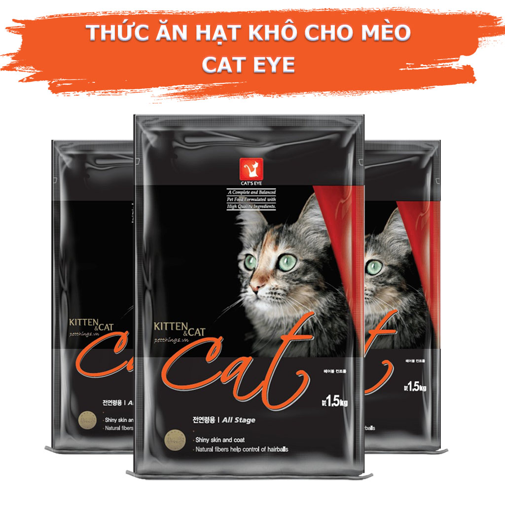 Thức Ăn Hạt Khô Cho Mèo Con, Mèo Trưởng Thành thumbnail
