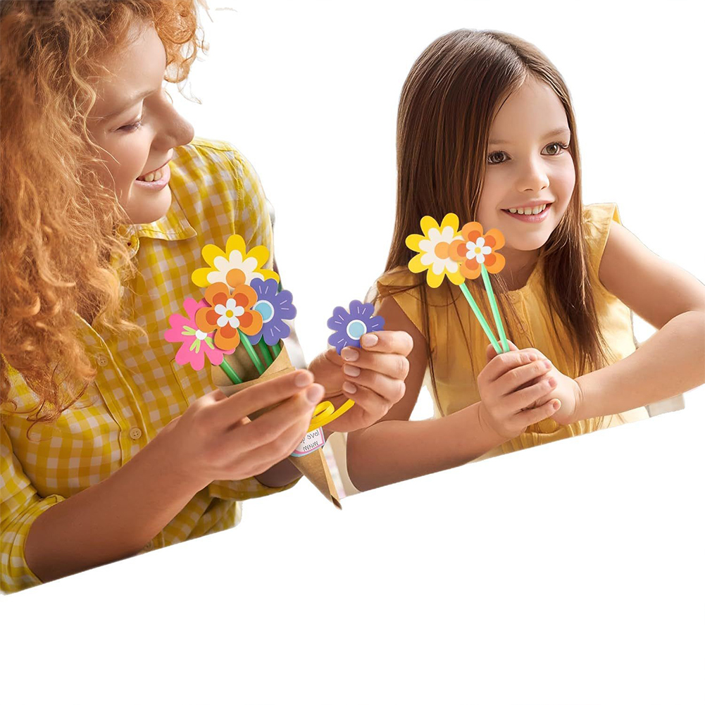 Flower%20Bouquet%20Craft%20Kit%20DIY%20Flower%20Paper%20Craft%20Kit%20Artificial%20Flowers%20Craft%20Kit%20for%20Mothers%20Day%20Thankful%20Gift%20-%20Image%205