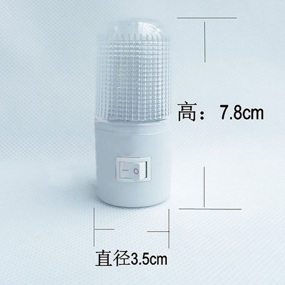 LSMSMAVDS Bedroom Wall Convenient Bed-lighting US Plug Socket Lamp LED Light Small Night Light Switch Lamp Lamp Switch Toggle Light