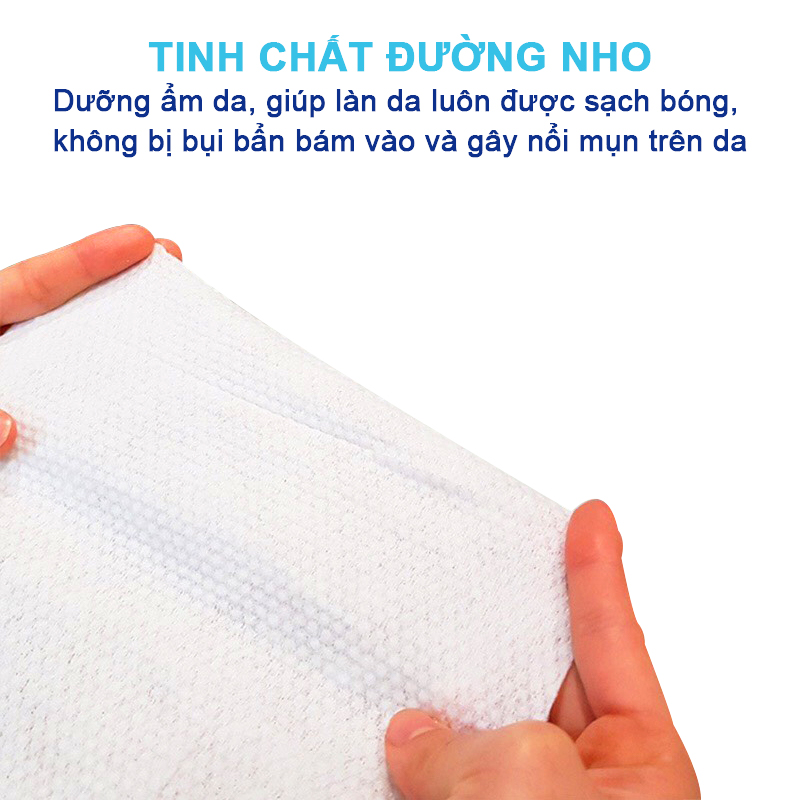 Khăn giấy ướt không mùi, Khăn ướt cho bé Likado chính hãng mềm mịn an toàn cho bé (hộp 100 miếng) Baby-S – SKH010