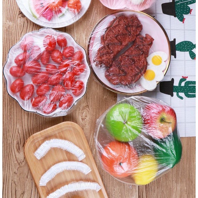SET 100 TÚI BỌC THỰC PHẨM CO GIÃN TÁI SỬ DỤNG