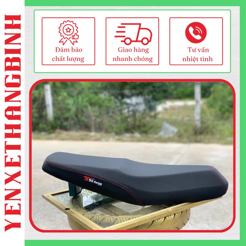 Yên Wave Nhỏ,Wave thá¡110,Wave Zx 2 Tầng lᴏại 1(Da Ép Chống Nước)