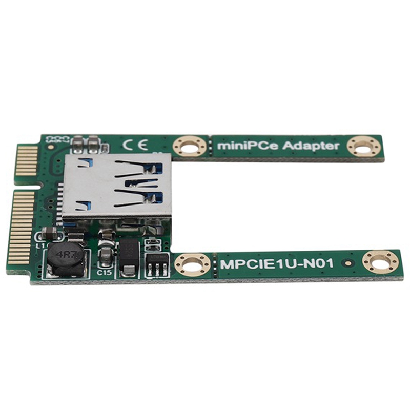 Mini PCI-E to USB3.0 Adapter Card PCIe to USB 3.0 Adapter, Suitable for Notebook Computers