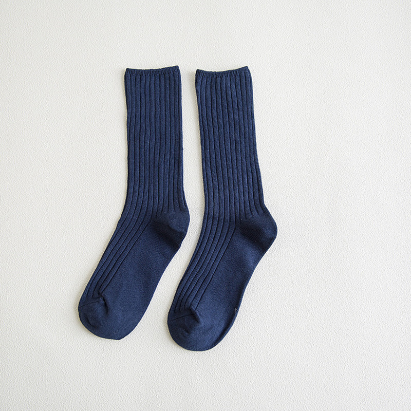 Wenefang%20Fashion%201pair%20Women%20Cotton%20Loose%20Socks%20Knitting%20Solid%20Color%20Black%20Pink%20Student%20Girls%20Stockings%20Elegant%20Retro%20Long%20Socks%20Breathable%20-%20Image%204