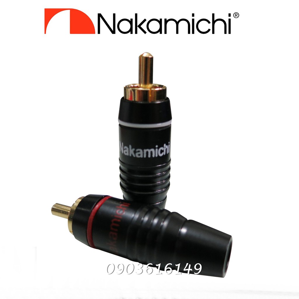 Đầu hàn jack AV Nakamichi 1 cặp