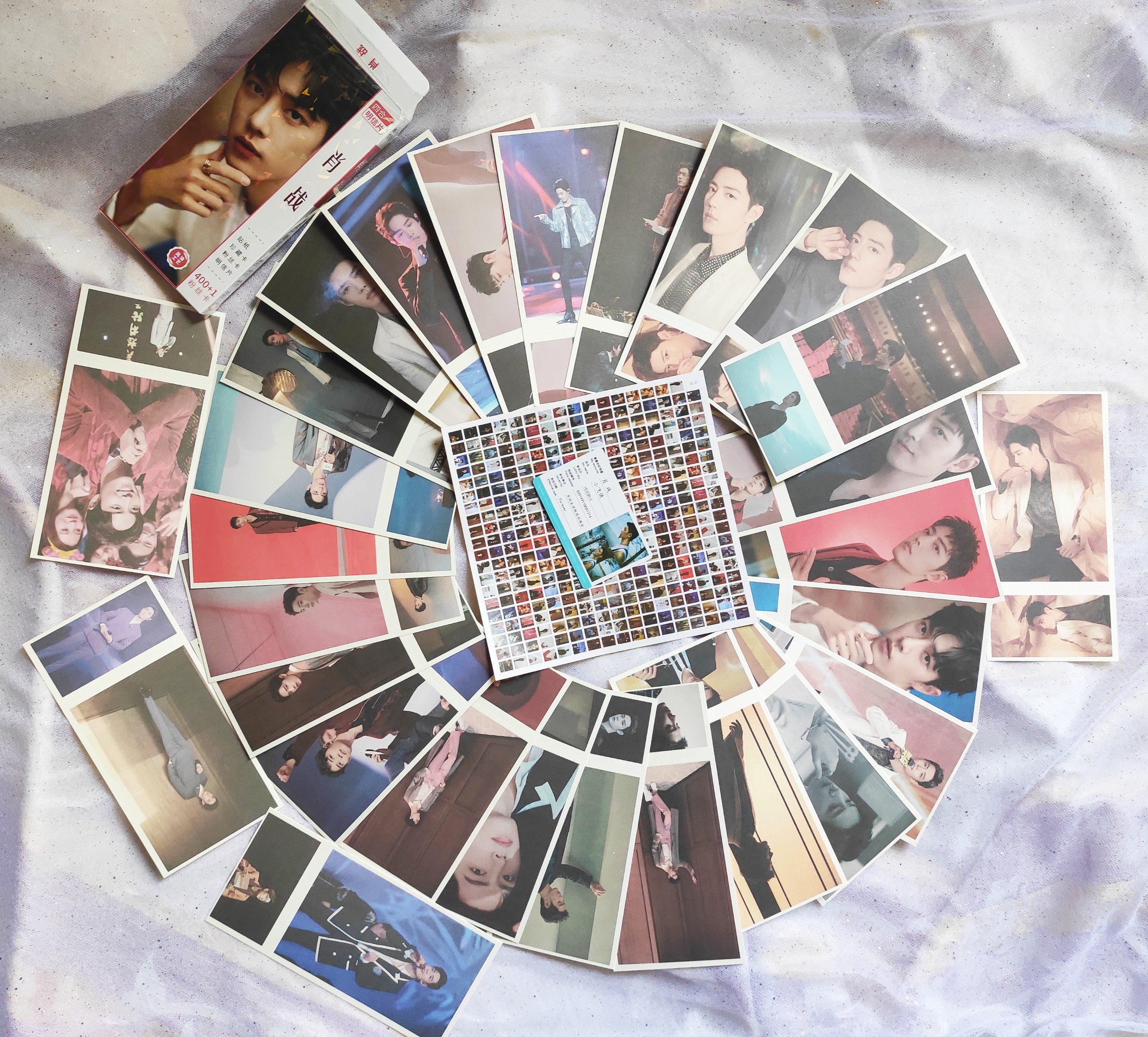 [Có sẵn] Hộp postcard / lomocard Tiêu Chiến Xiao Zhan
