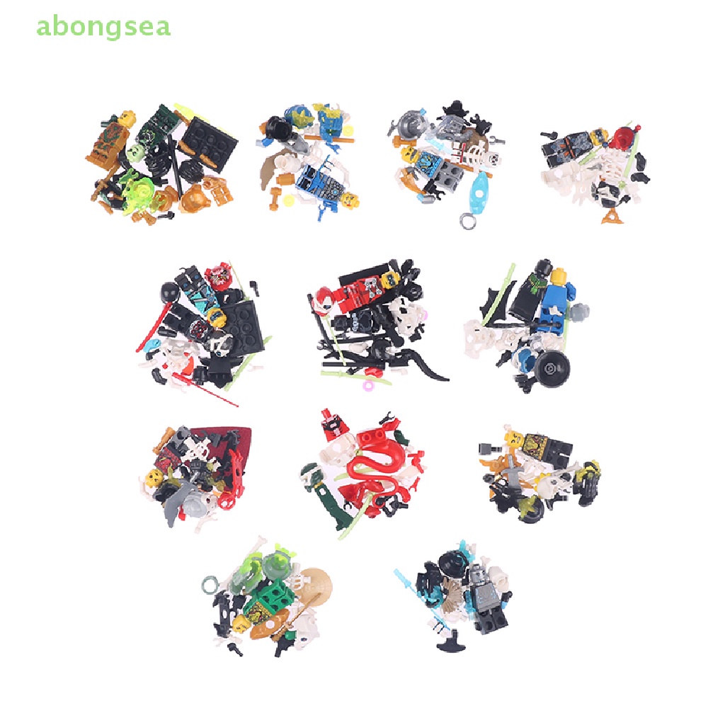 Bộ 24 đồ chơi lắp ráp mô hình nhân vật Ninjago mini