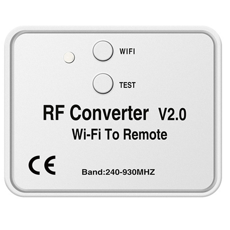 Universal WiFi Switch Remote Control 433MHz WiFi to RF Converter Multi ...