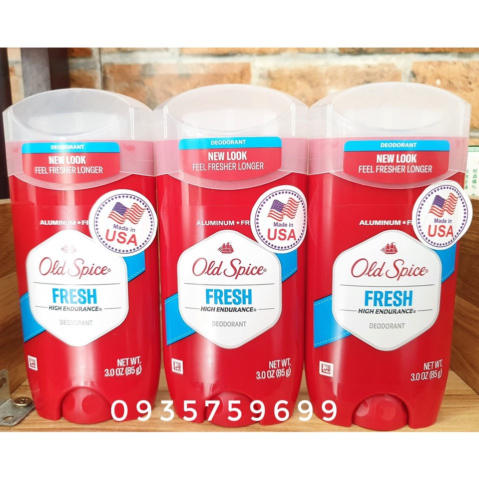 [HÀNG MỸ] Lăn khử mùi Old Spice FRESH - 85g