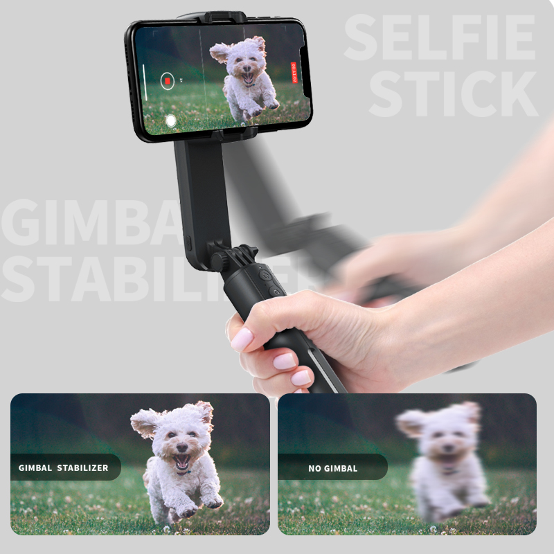 Xiaomi Gimbal Stabilizer for Phone Automatic Balance Selfie Stick Tripod with Bluetooth Remote for Smartphone Gopro Camera