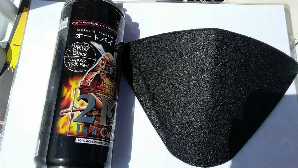 Sơn Samurai sơn 2K07 Phủ sàn xe tải - PU (màu đen)