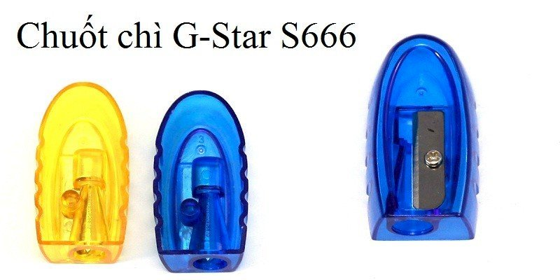 Chuốt bút chì g-star s666