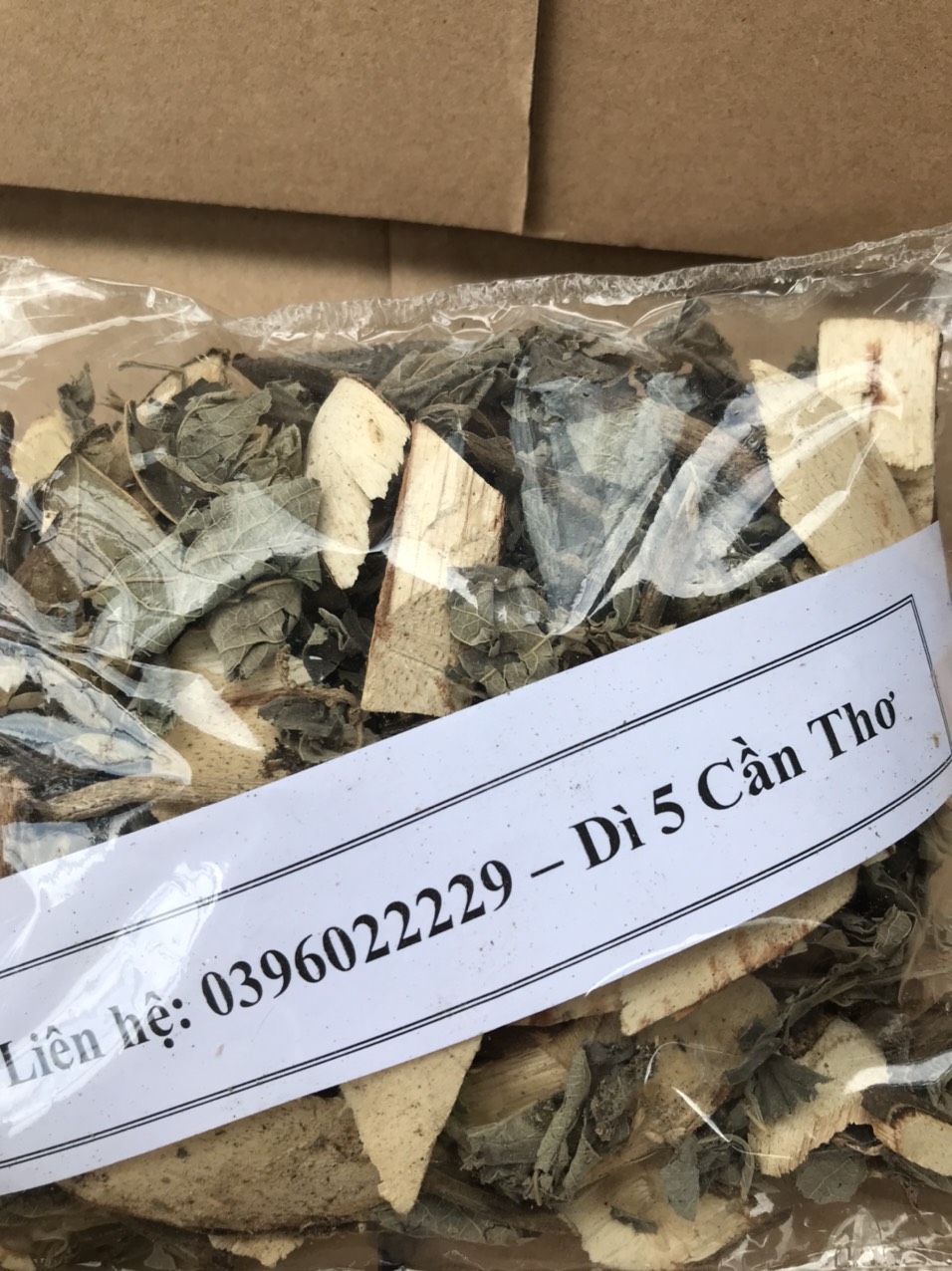 Cây và lá đậu săn phơi khô 1 ký