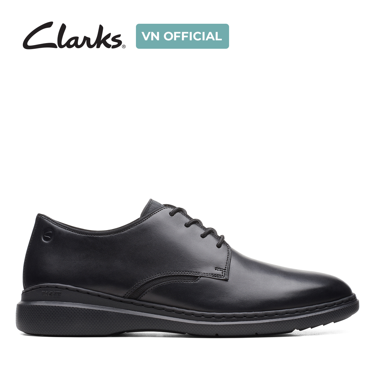 Giày Tây Da Nam Clarks - Dennet Low