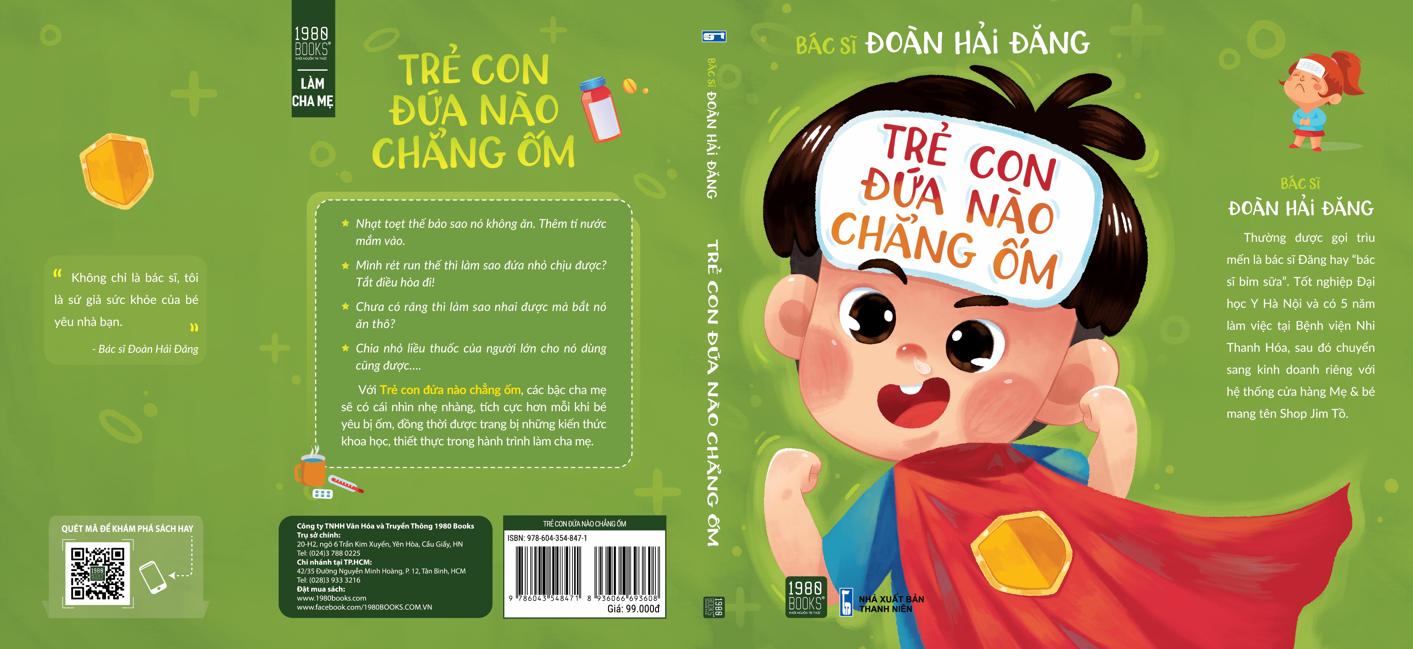 Sách - Trẻ con đứa nào chẳng ốm - 1980BOOKS