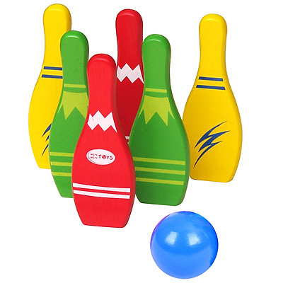 Đồ chơi gỗ Winwintoys Trò chơi Bowling