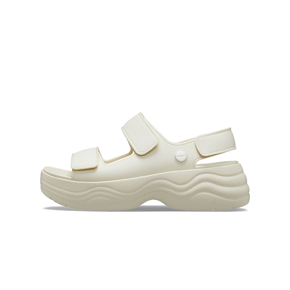 Xăng Đan Nữ Crocs Skyline - Bone