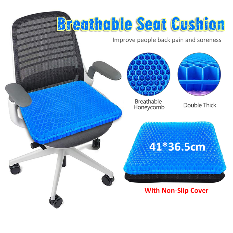 Gel Seat Cushion Double Layer Egg Gel Chair Cushion Office