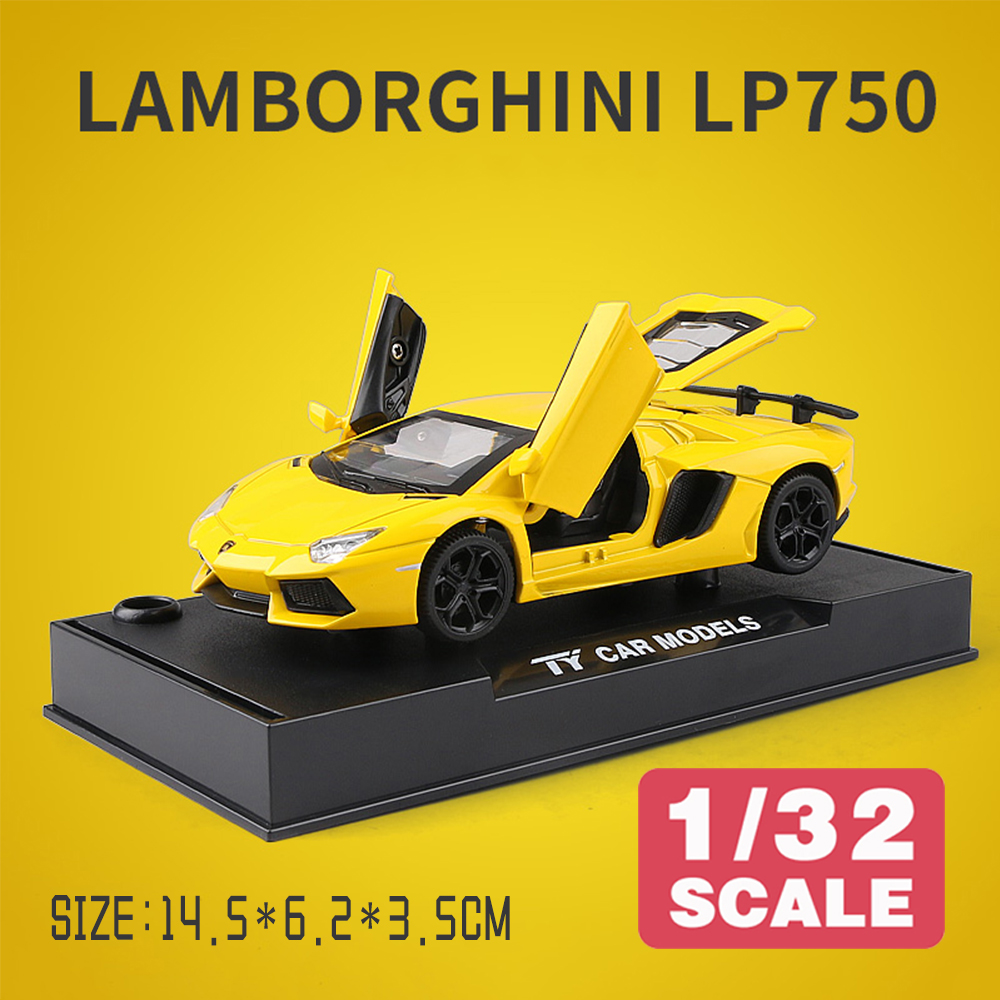 LEO 1:32 Lamborghini LP750 alloy model car for kids toys for boys toys for  kids cars toys | Lazada PH