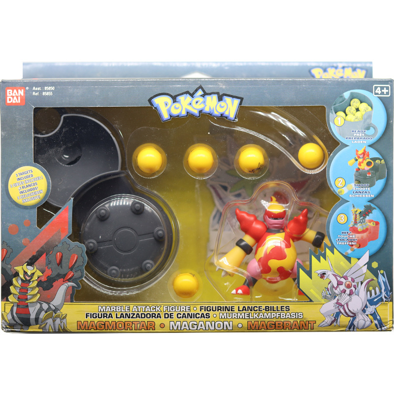 Đồ Chơi Pokemon Chính Hãng BanDai, Pokemon Ghost Dragon Giratina Đồ Chơi Bắn Bóng Dành Cho Bé