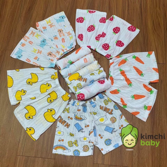 Sét 10 quần chục giấy cho bé