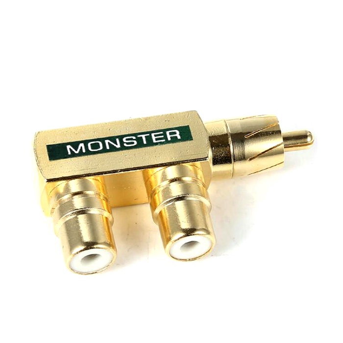 1 cái Jack chia AV 1 ra 2 monster
