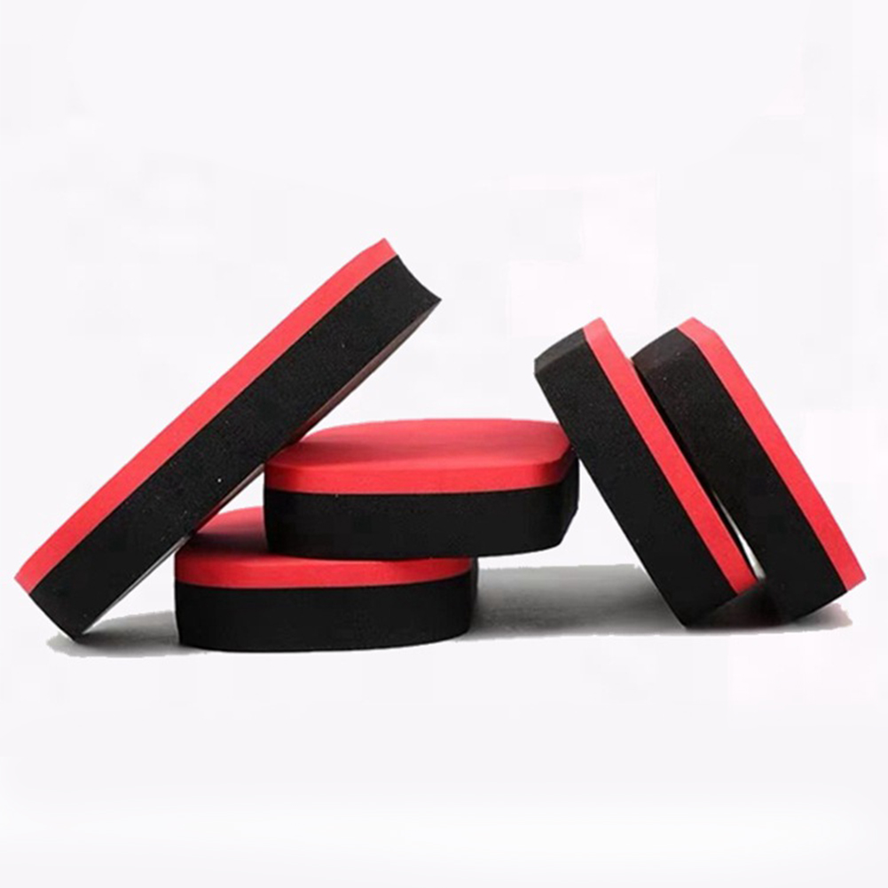 FG 1PC EVA Table Tennis Racket Rubber Cleaning Sponge Red And Black Double-Sided Sponge Table Tennis Cleaning Supplies. 