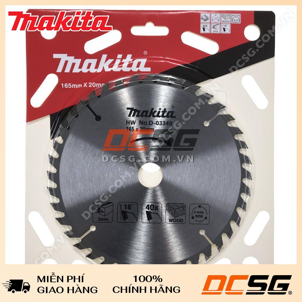 Đĩa Cắt Gỗ Makita 165 X20mm D-03349